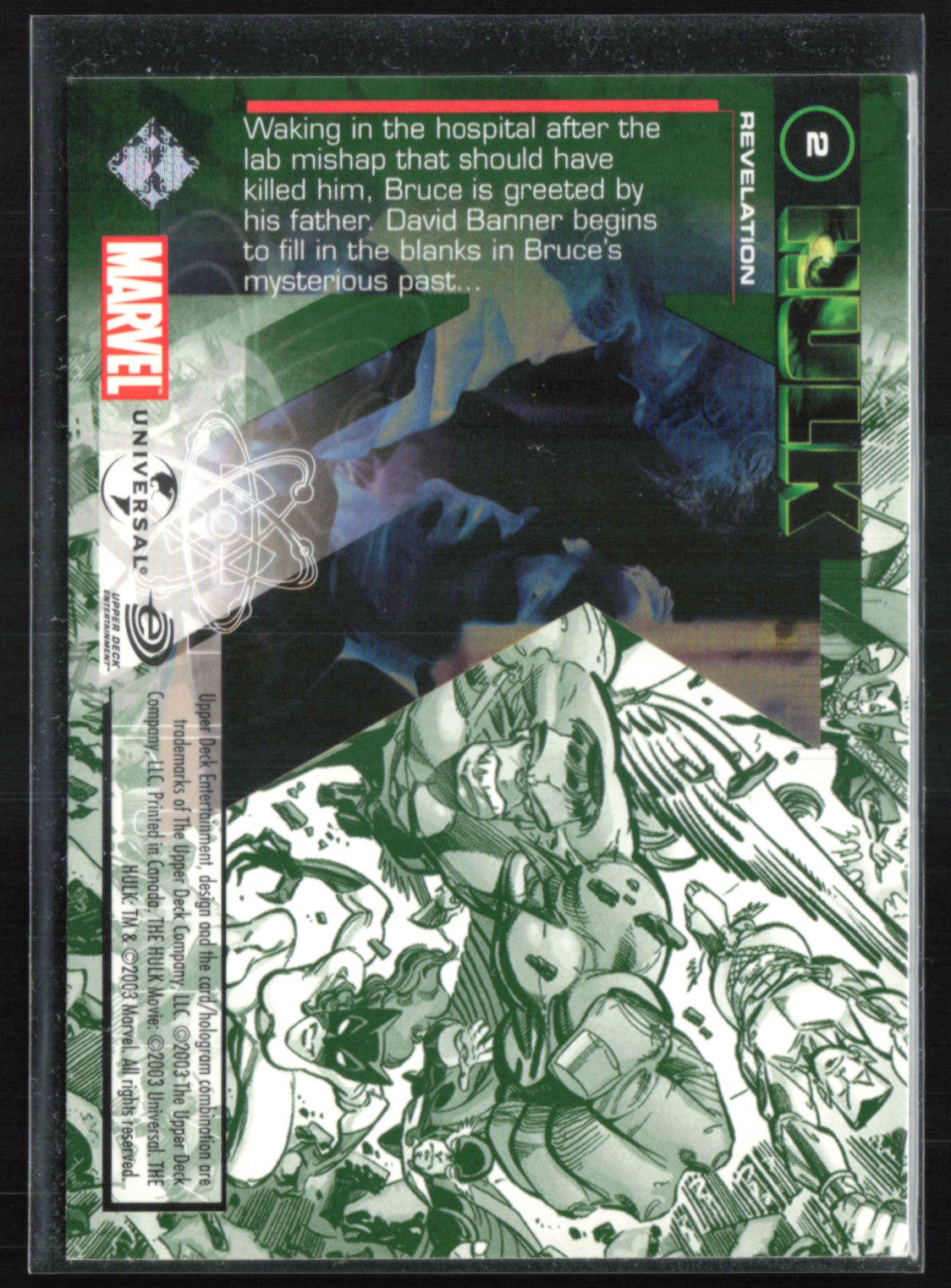 Revelation 2003 Hulk Marvel Universal