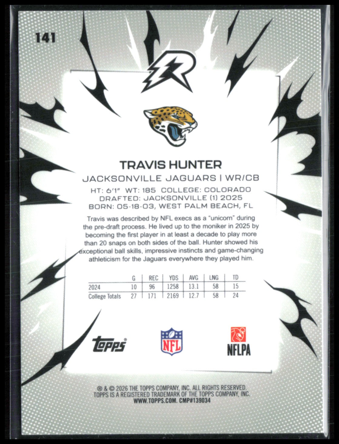 Travis Hunter RC