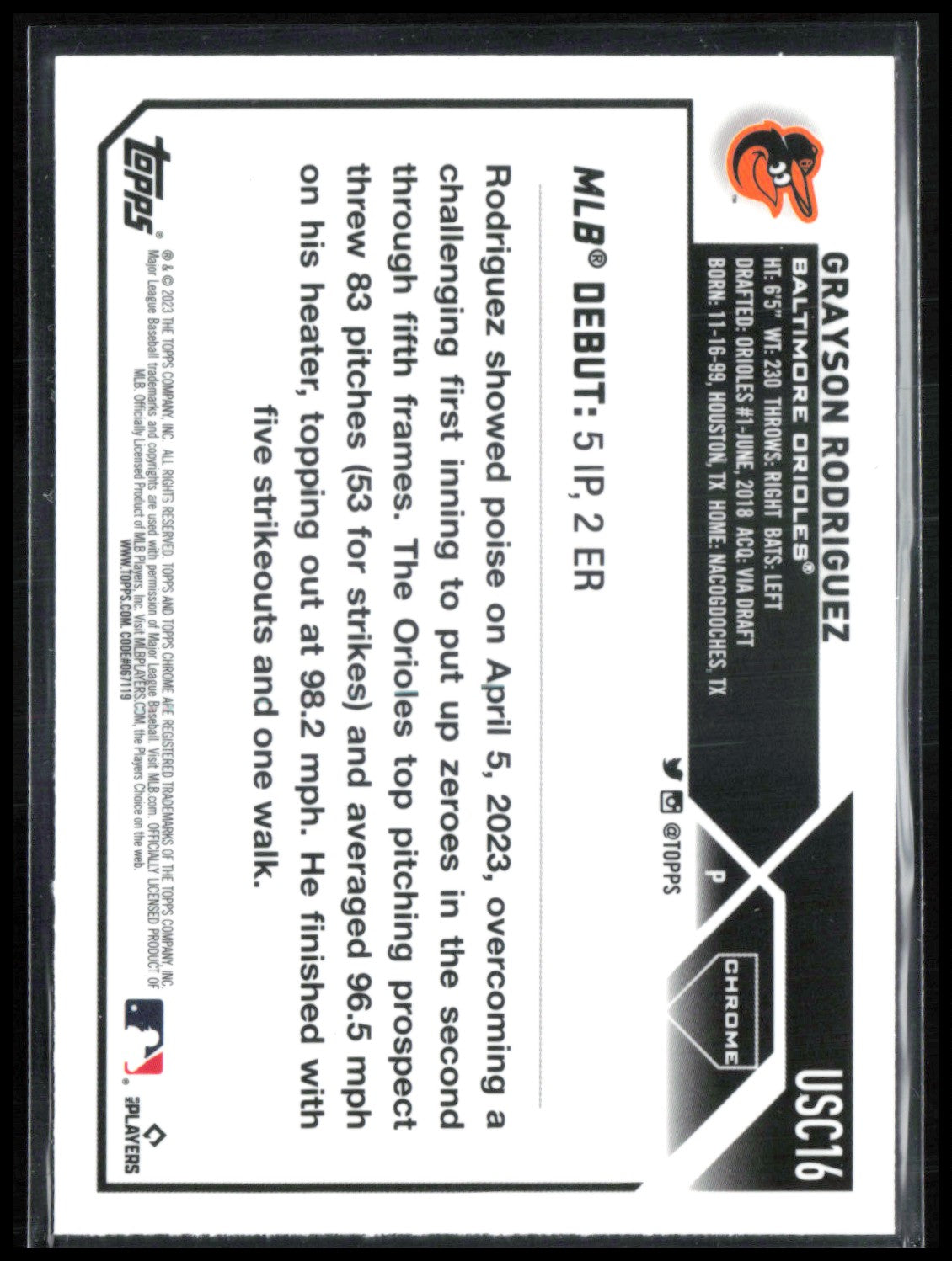Grayson Rodriguez RC