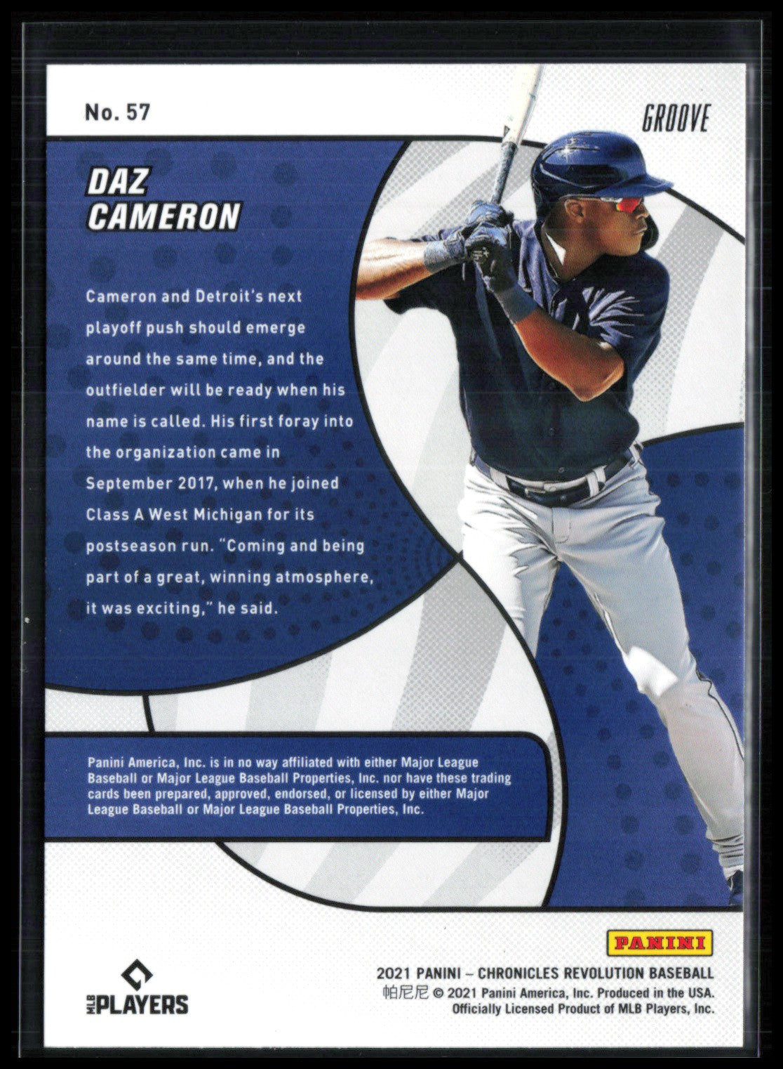 Daz Cameron RC Groove