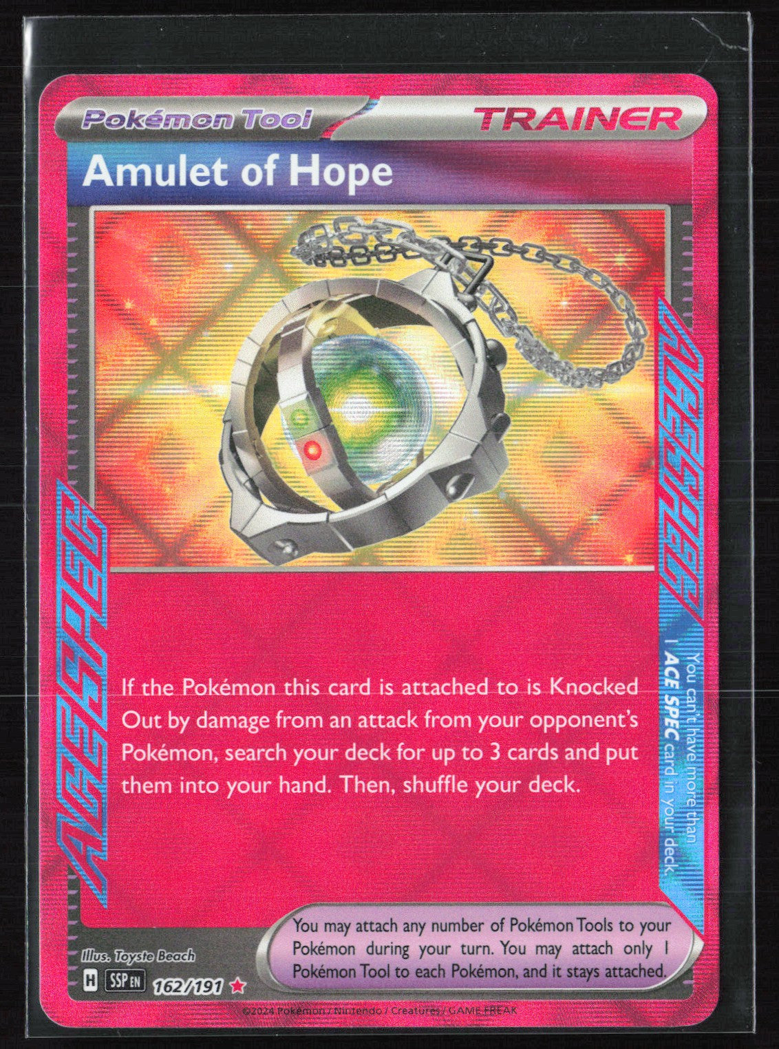 Amulet of Hope Trainer Ace Spec