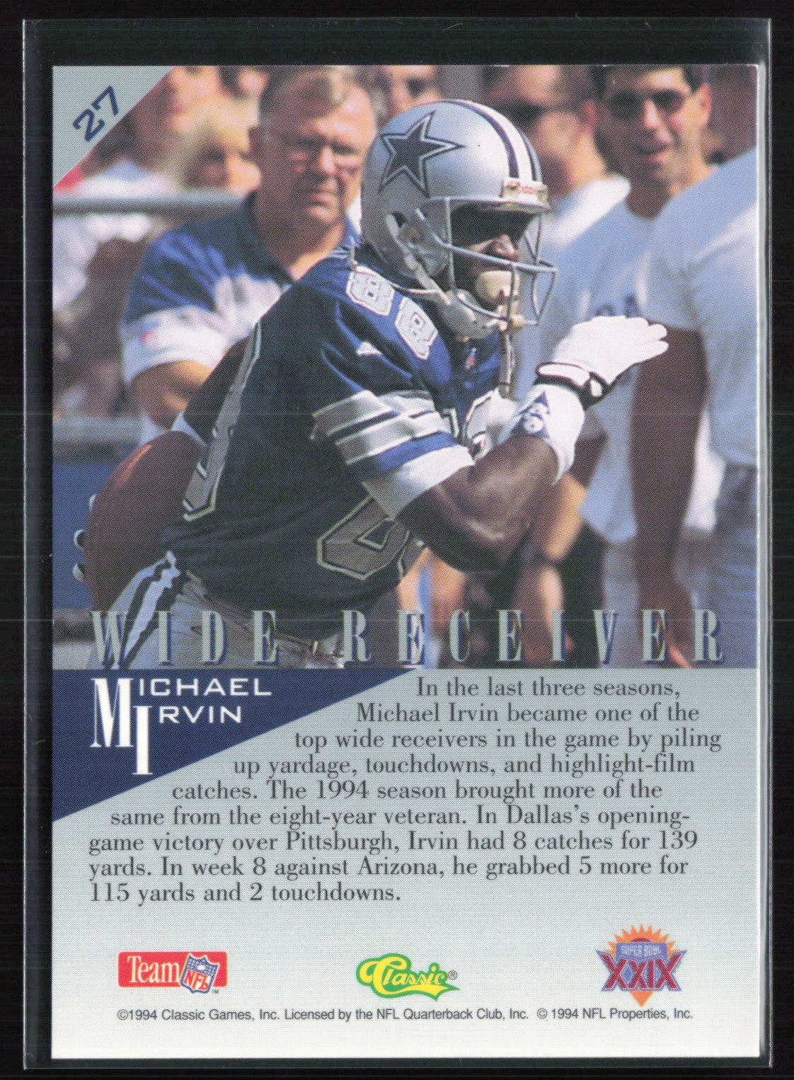 Shannon Sharpe 1993 Classic Games