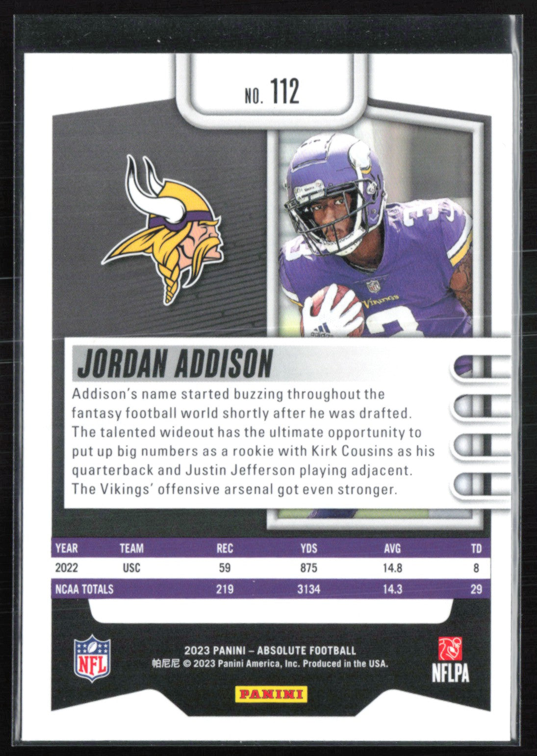 Jordan Addison RC
