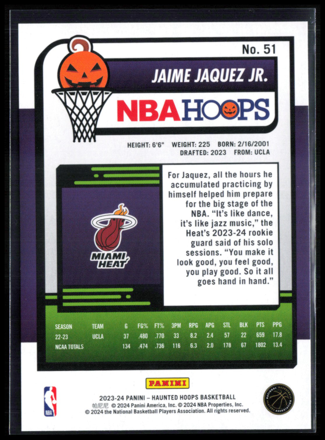 Jaime Jaquez Jr. RC