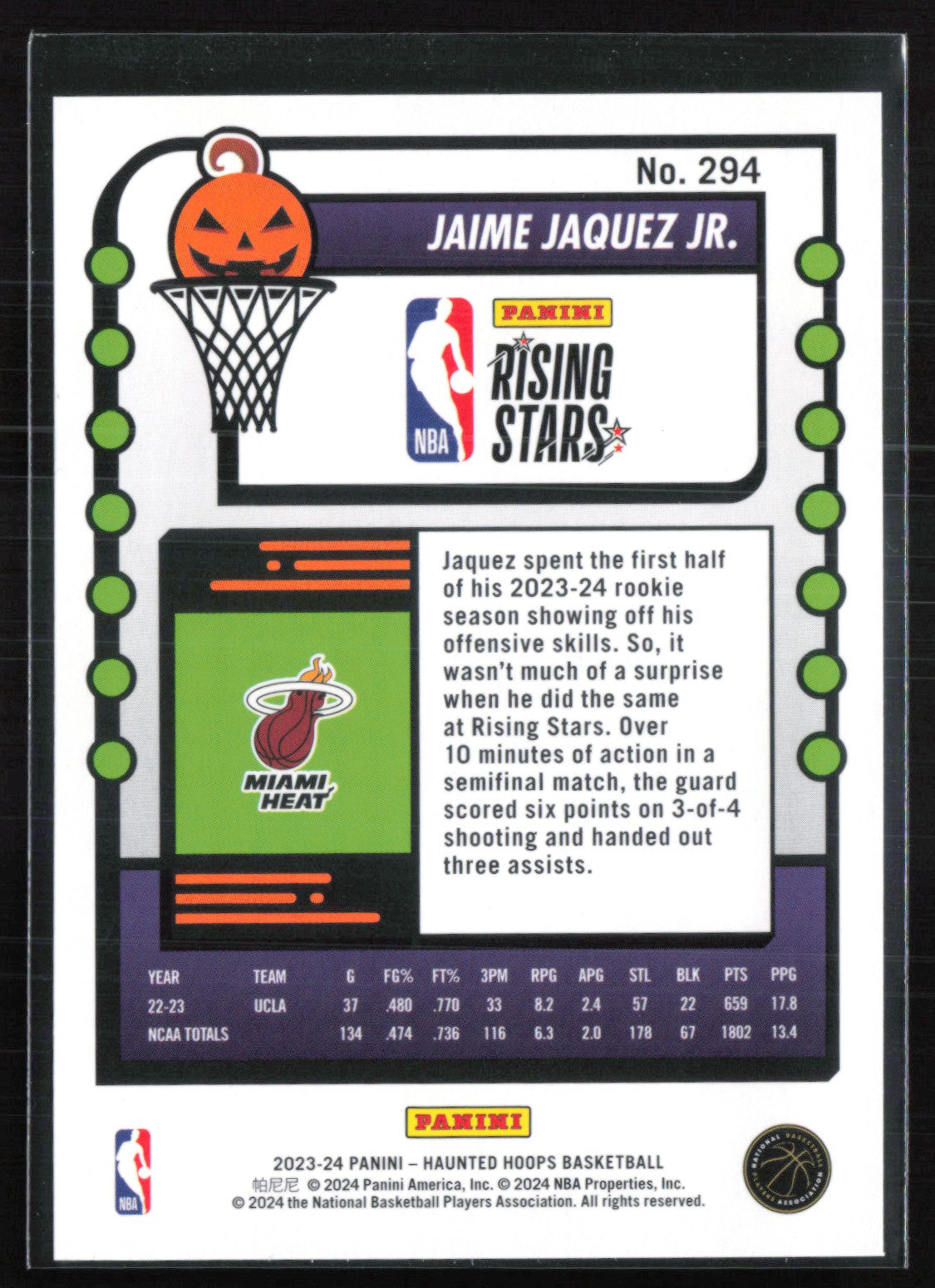 Jaime Jaquez Jr. RC