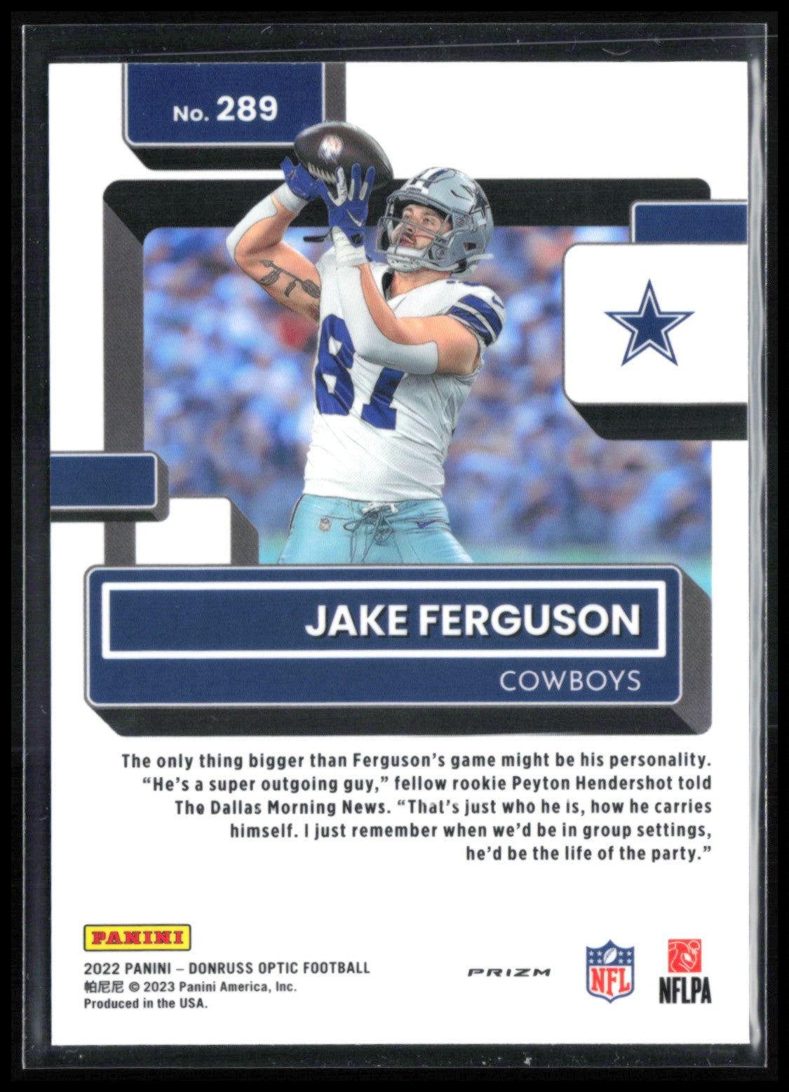 Jake Ferguson RC Holo
