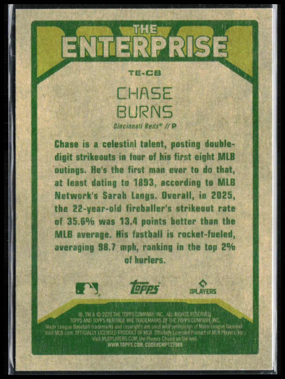 Chase Burns RC