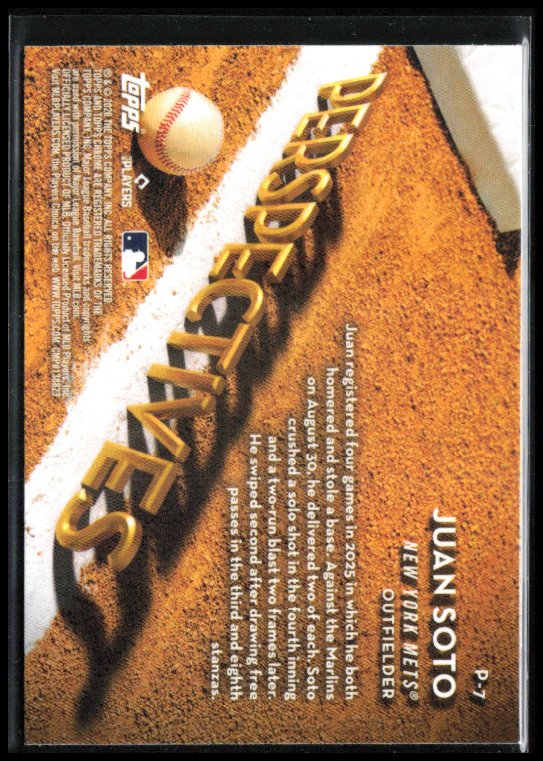 Juan Soto Perspectives