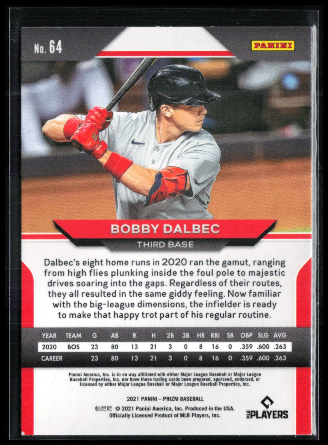 Bobby Dalbec RC