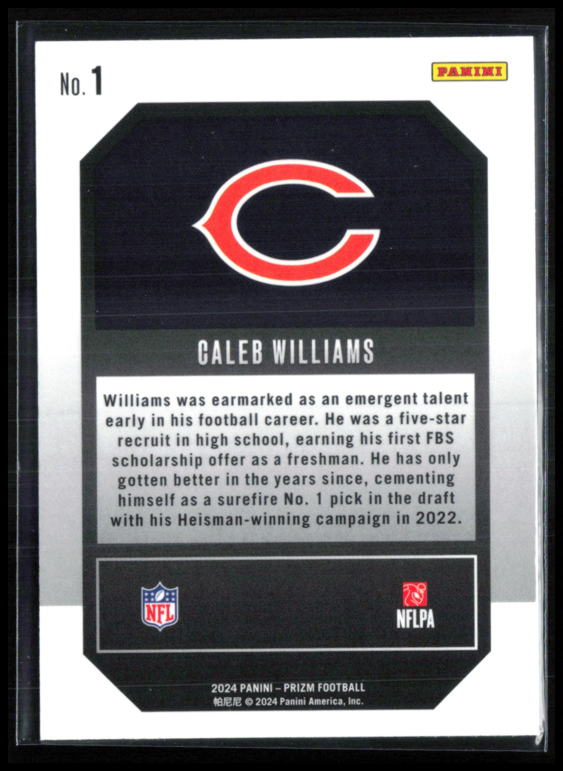 Caleb Williams RC