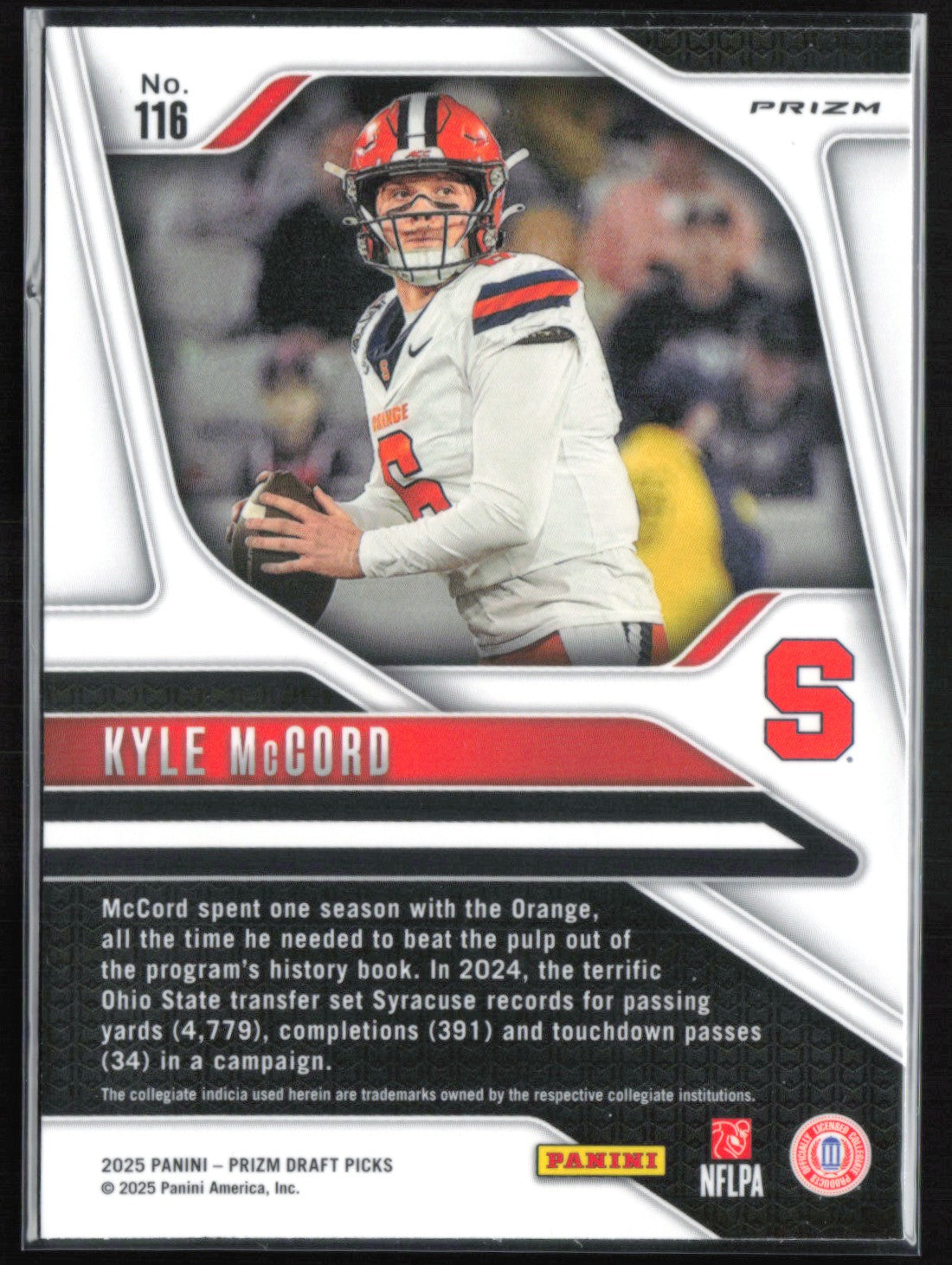 Kyle McCord RC Purple Wave