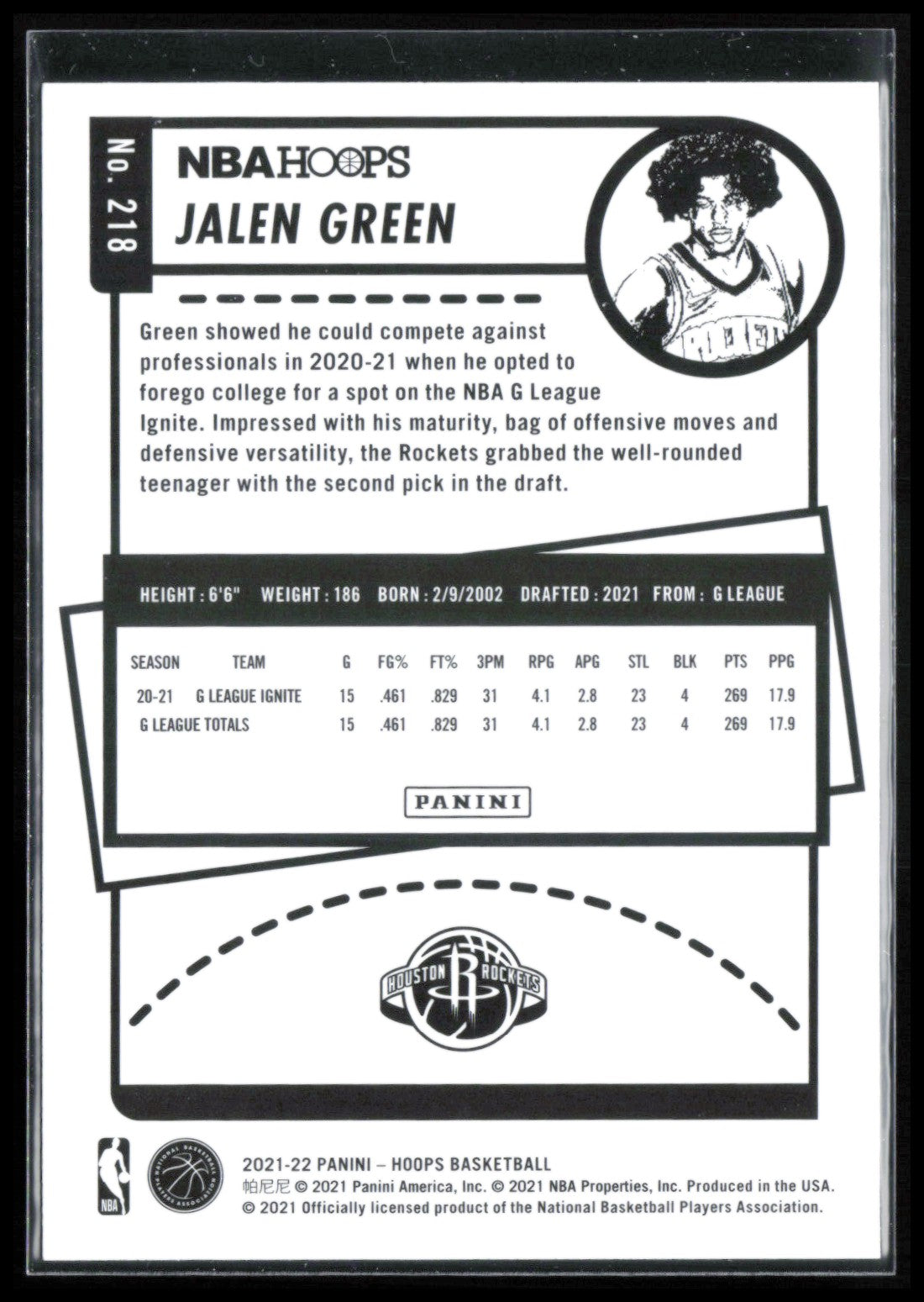 Jalen Green RC