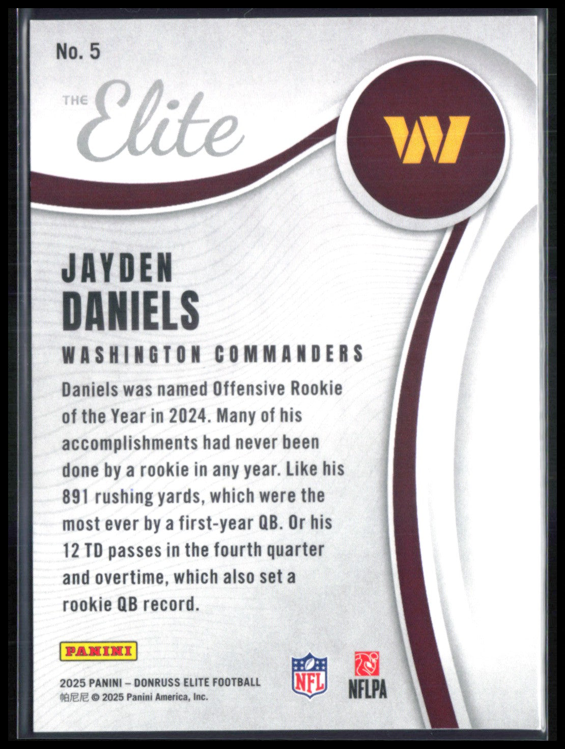 Jayden Daniels The Elite /799