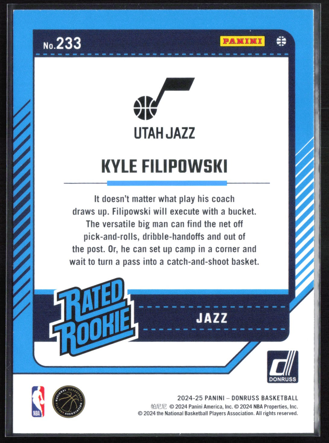 Kyle Filipowski RC