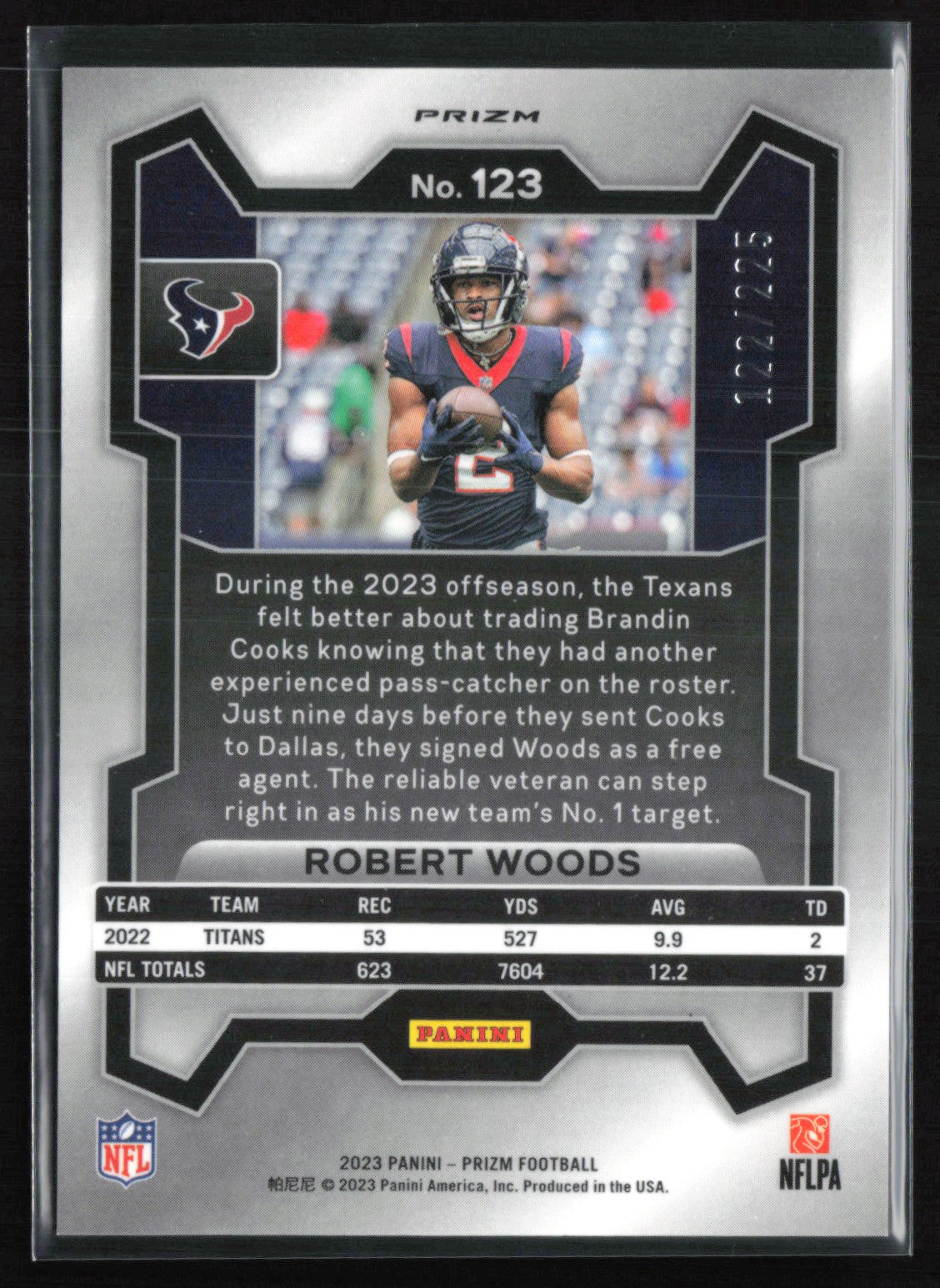 Robert Woods Purple Ice /225