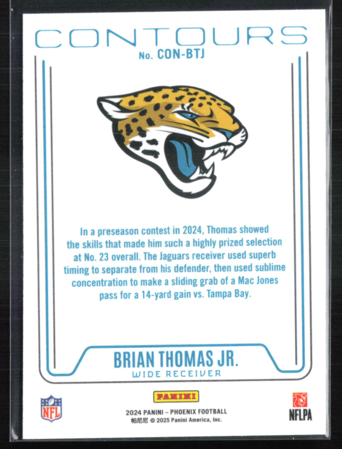 Brian Thomas Jr. RC Contours