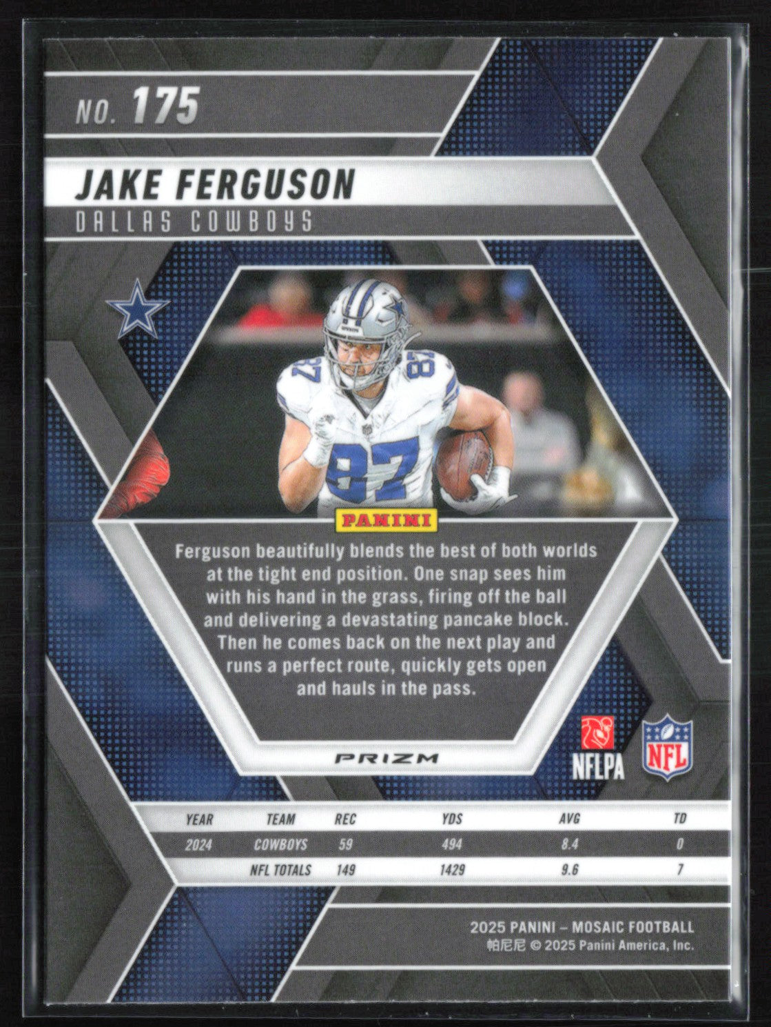 Jake Ferguson Red Mosaic