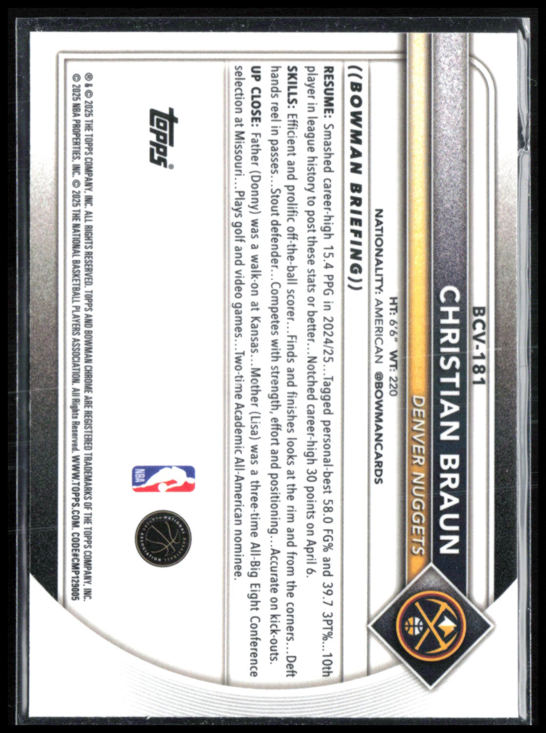 Christian Braun Mini Diamond /299