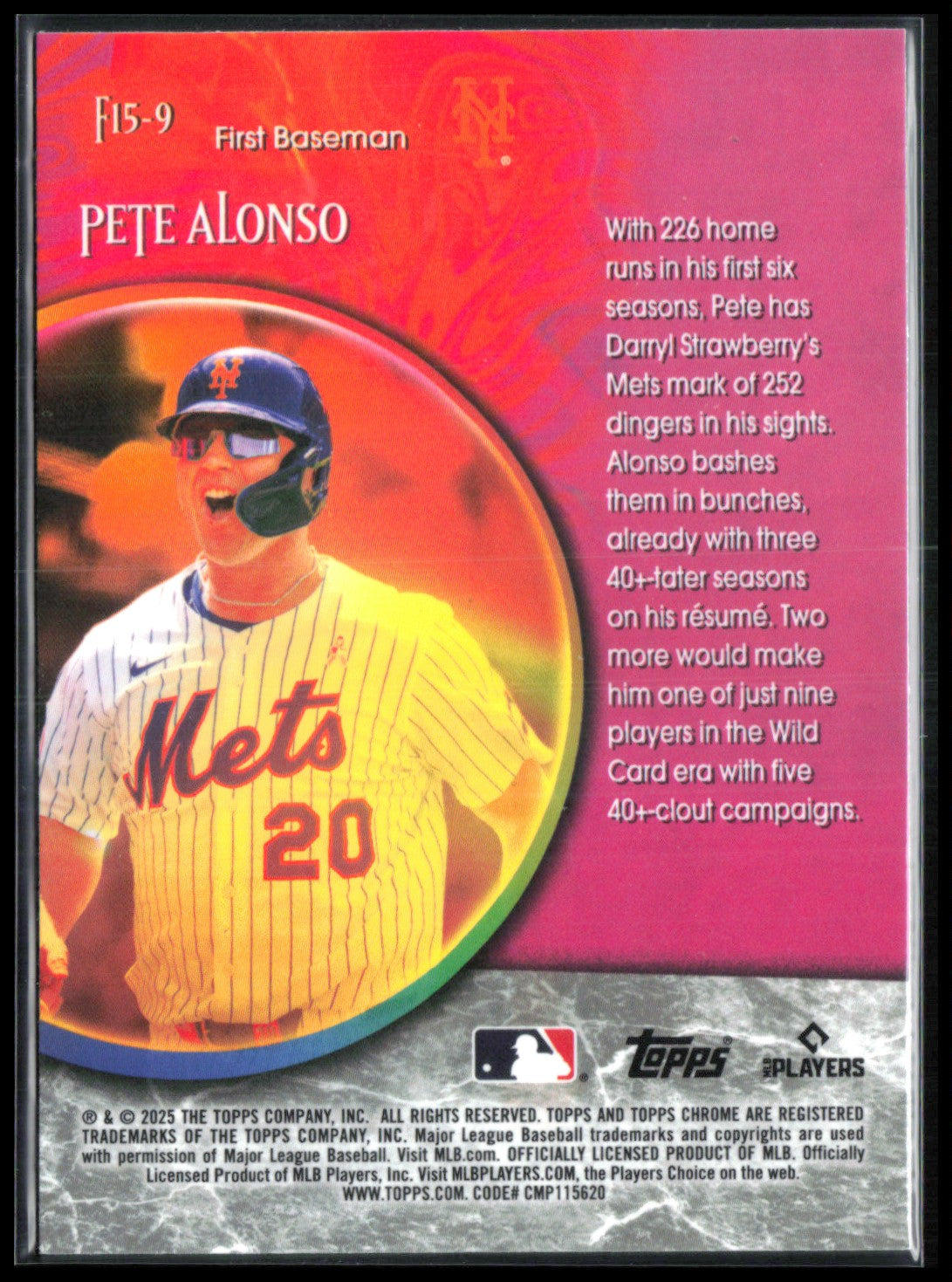 Pete Alonso Fortune 15