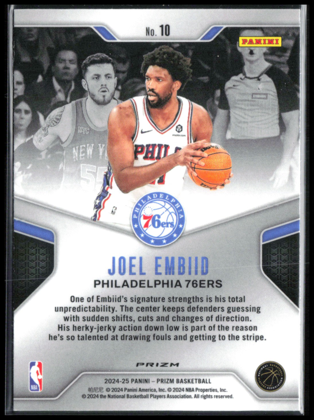 Joel Embiid Dominance Silver