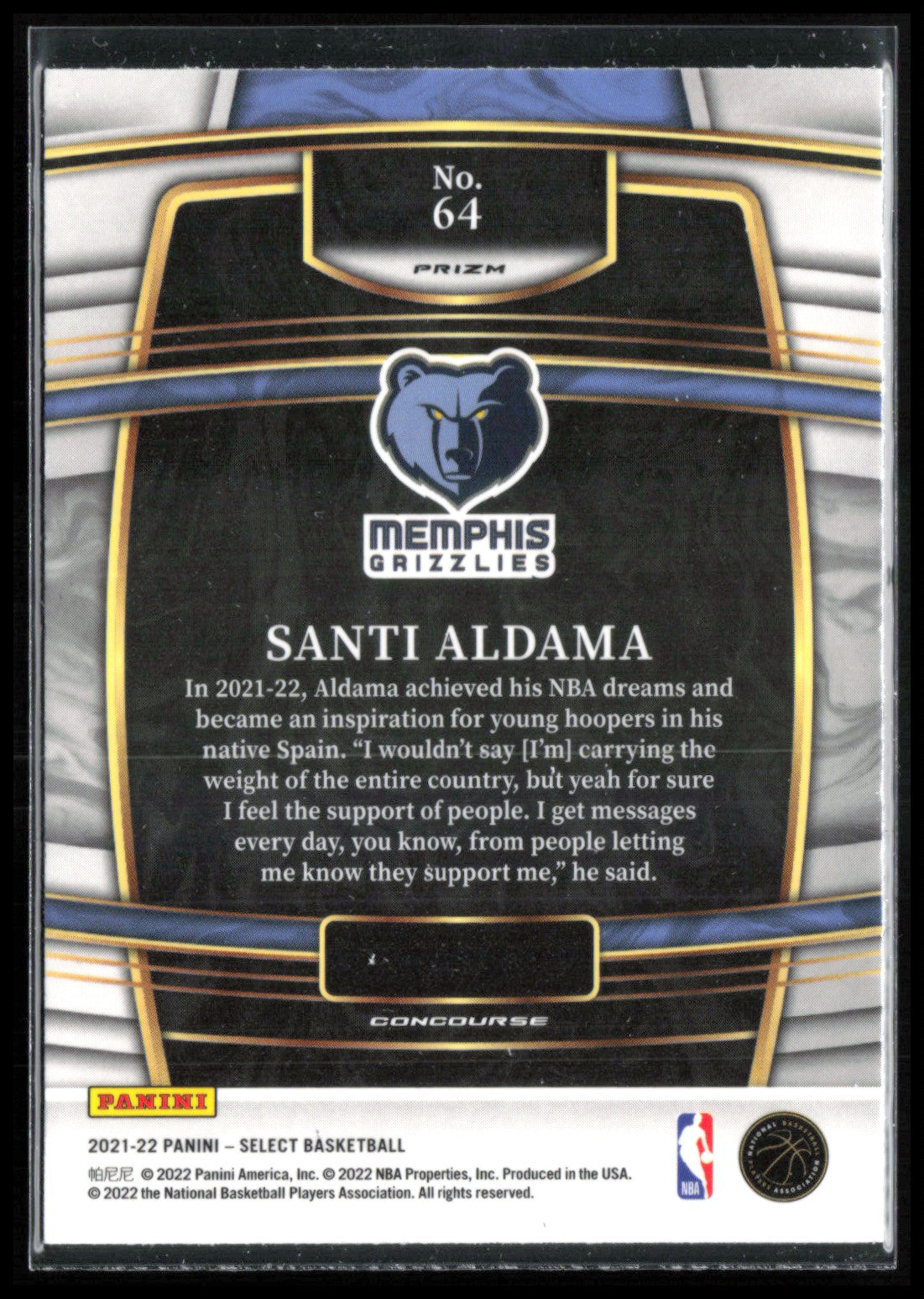 Santi Aldama RC Blue Shimmer