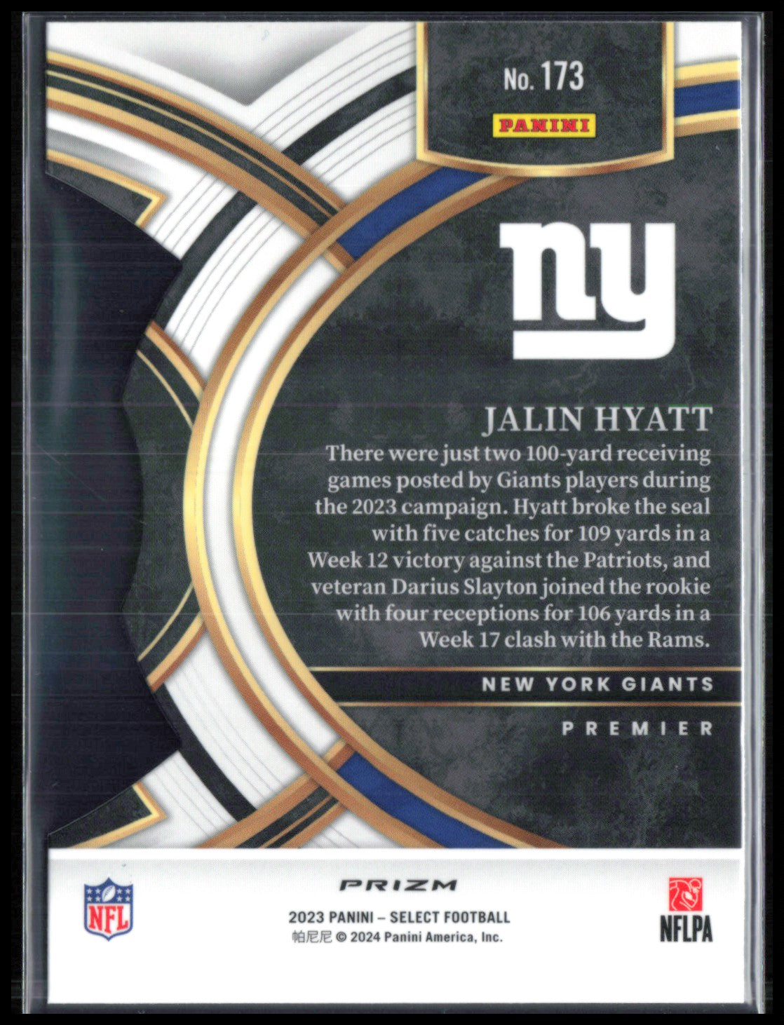 Jalin Hyatt RC Black Red Die-Cut