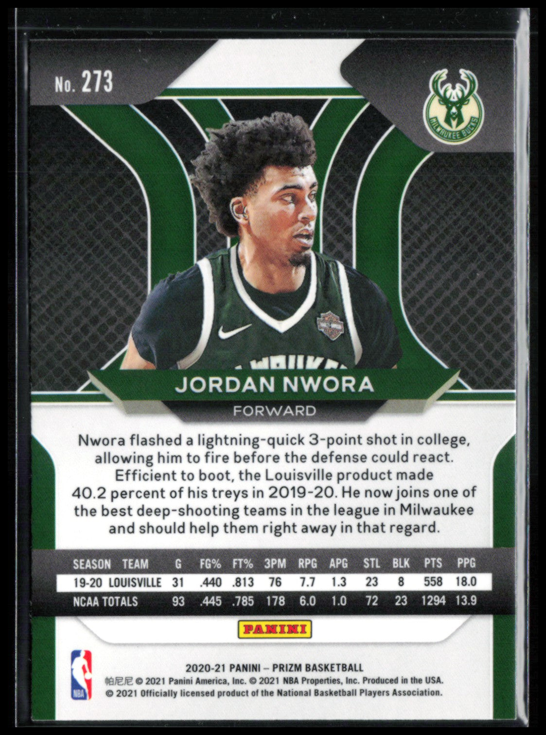 Jordan Nwora RC
