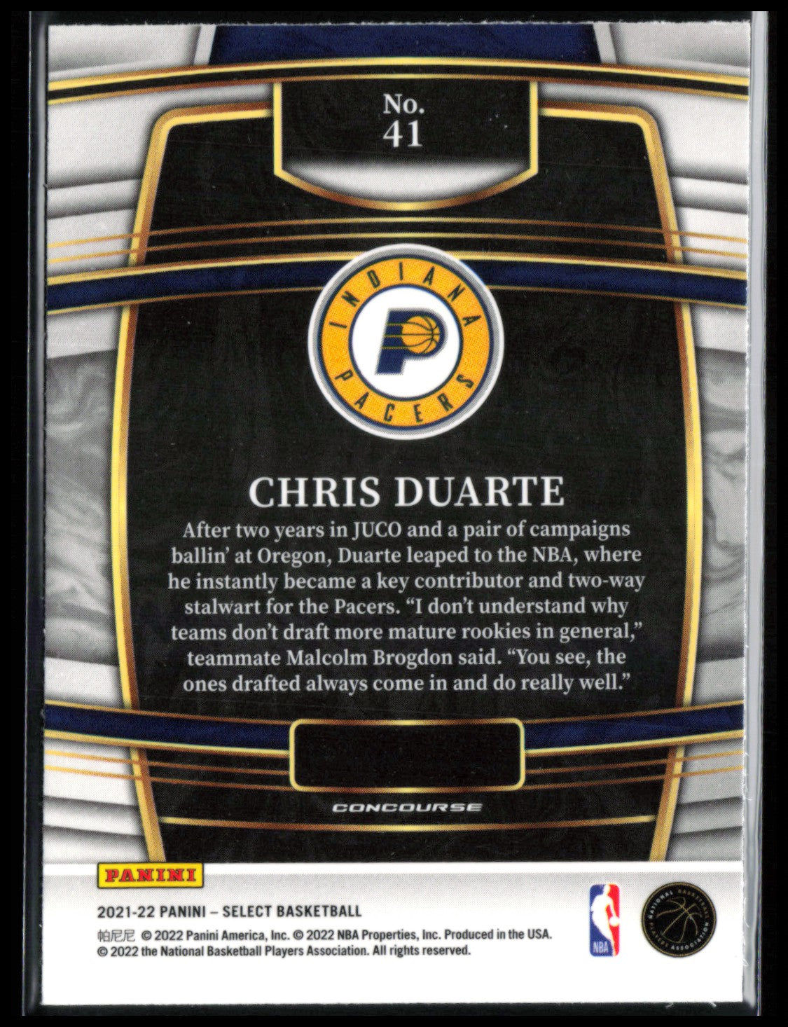 Chris Duarte RC