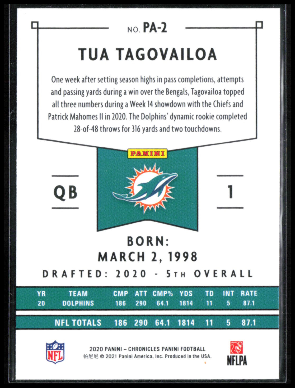 Tua Tagovailoa RC