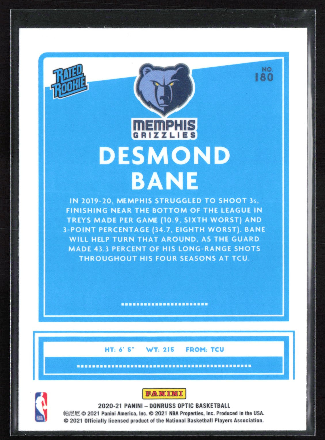Desmond Bane RC