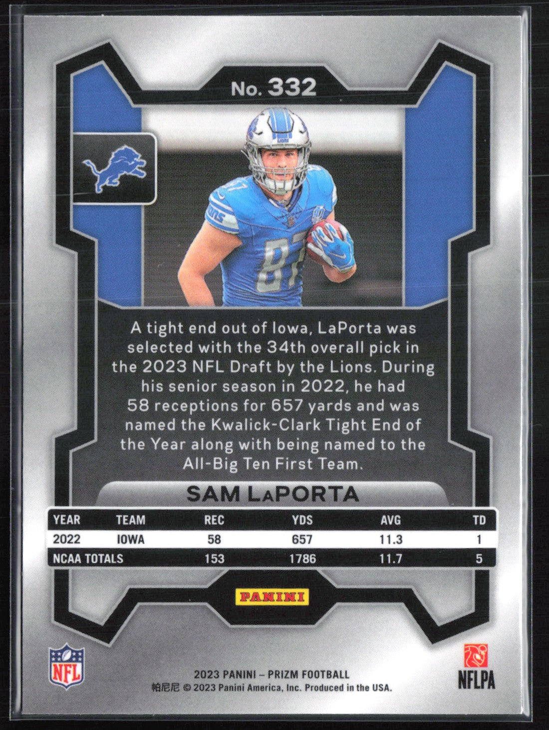 Sam LaPorta RC