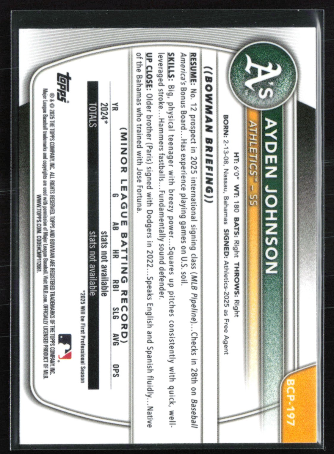 Ayden Johnson 1st Bowman