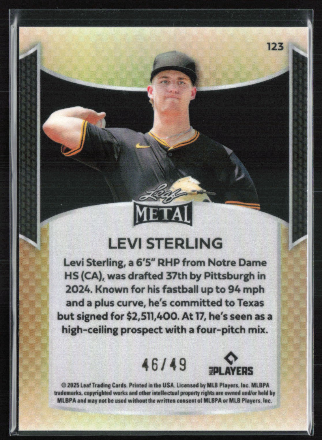Levi Sterling /49