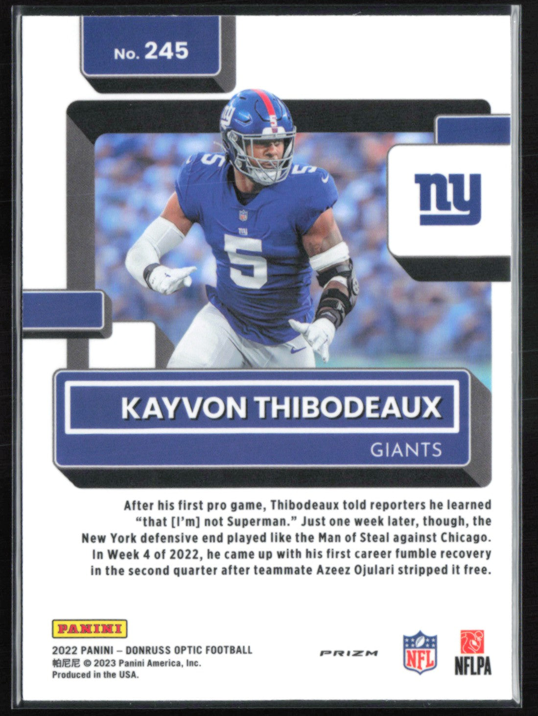 Kayvon Thibodeaux RC Pink Holo