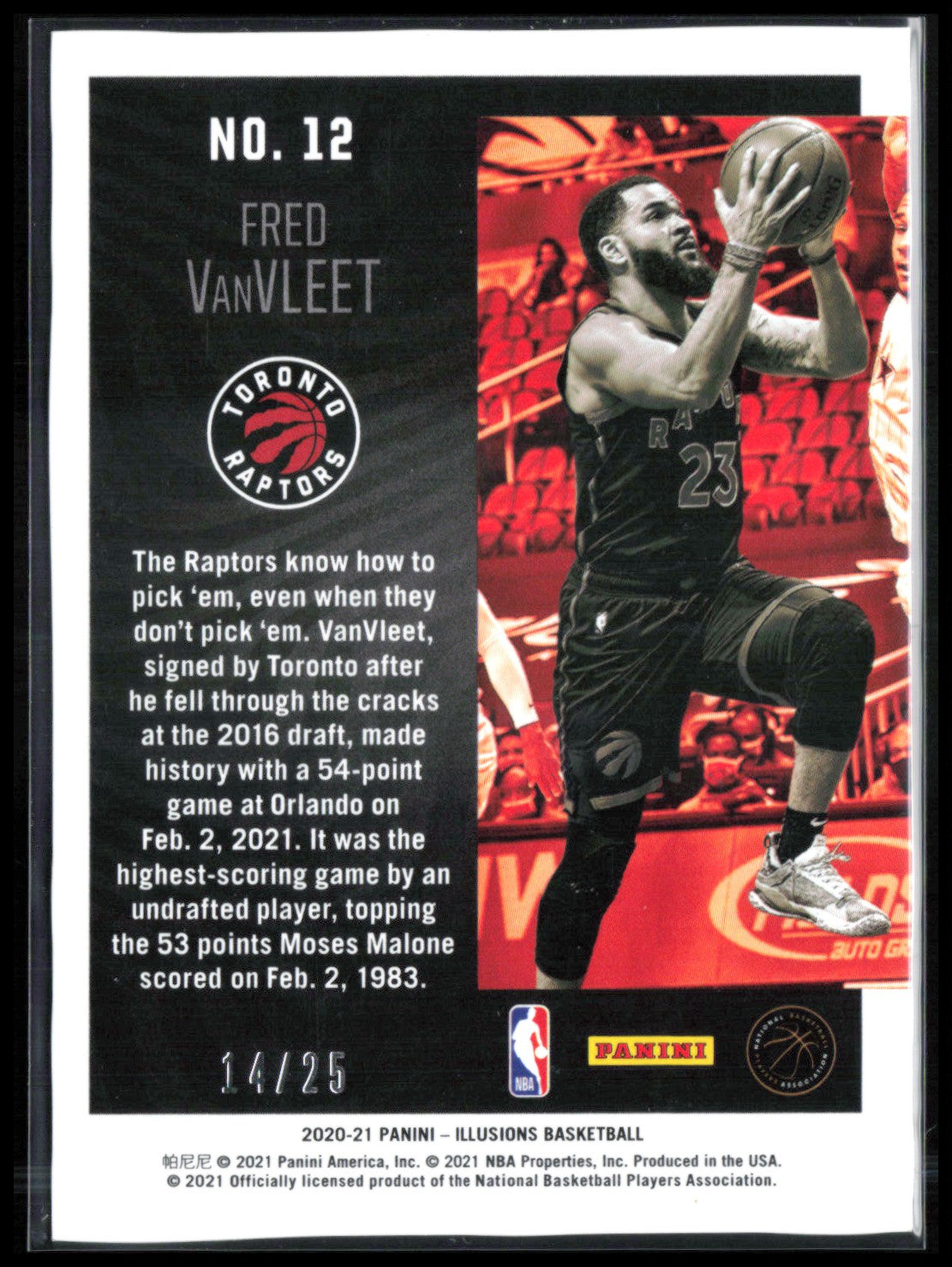Fred VanVleet Pink /25
