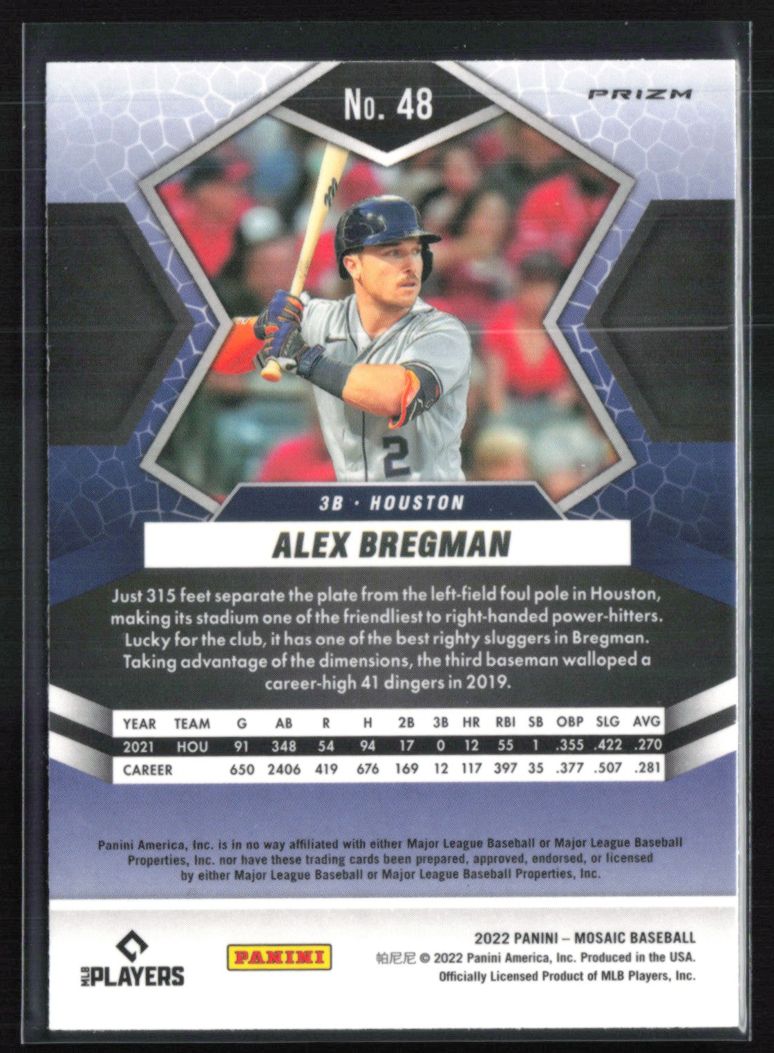 Alex Bregman Blue Camo