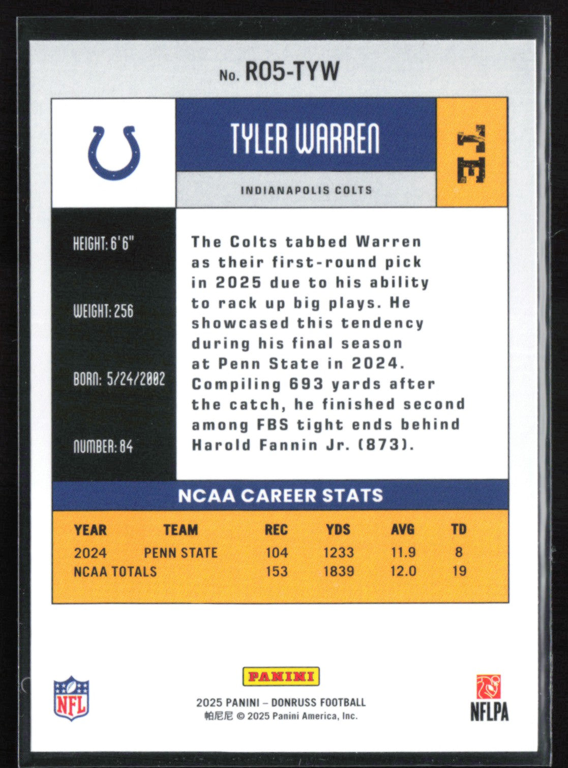 Tyler Warren RC
