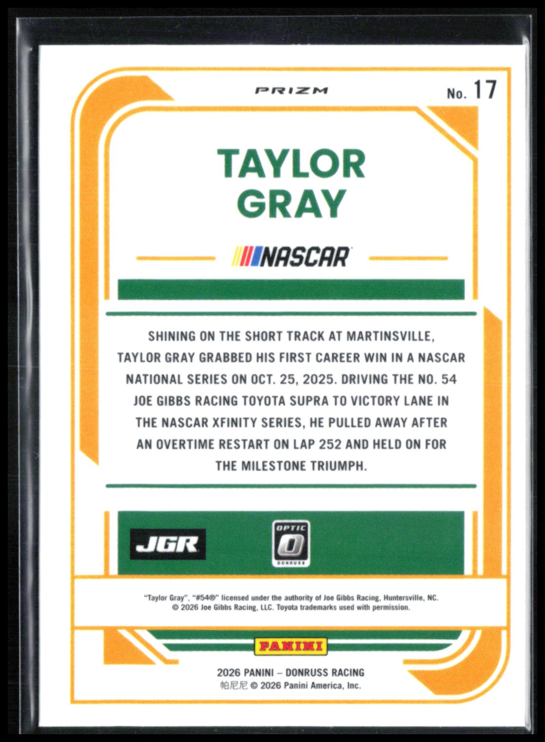 Taylor Gray Orange Velocity