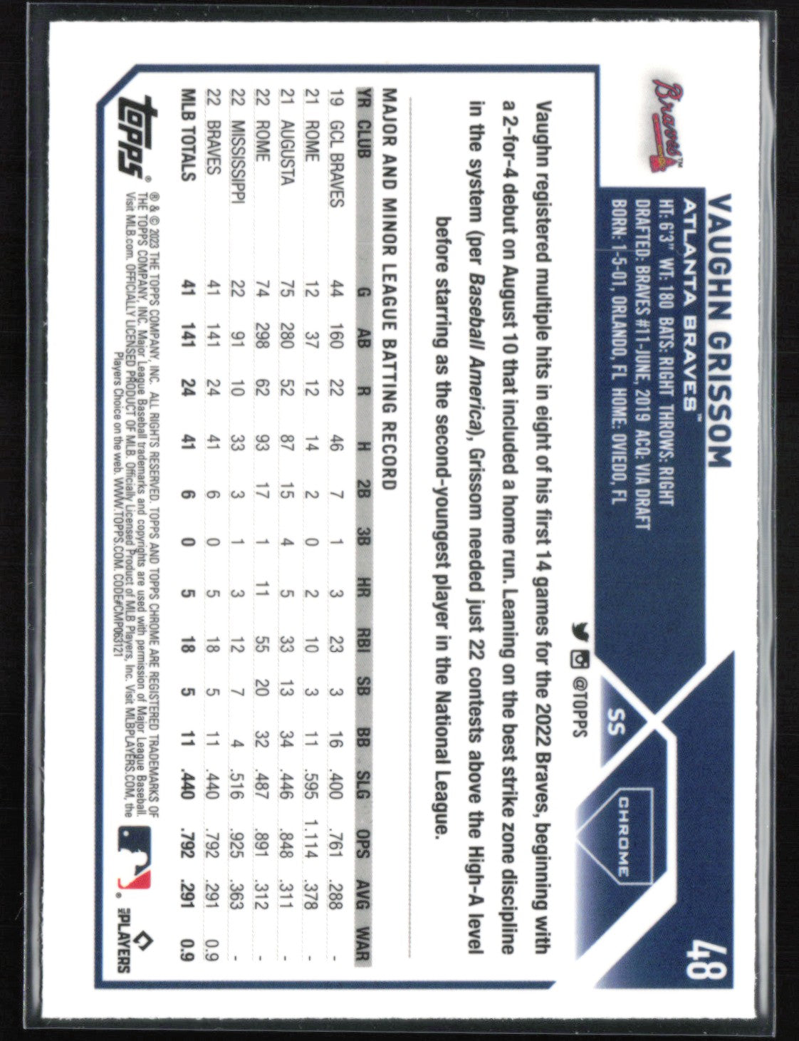 Vaughn Grissom RC