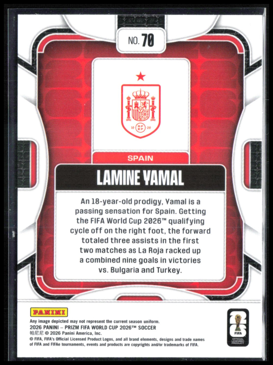 Lamine Yamal 2026 FiFA World Cup