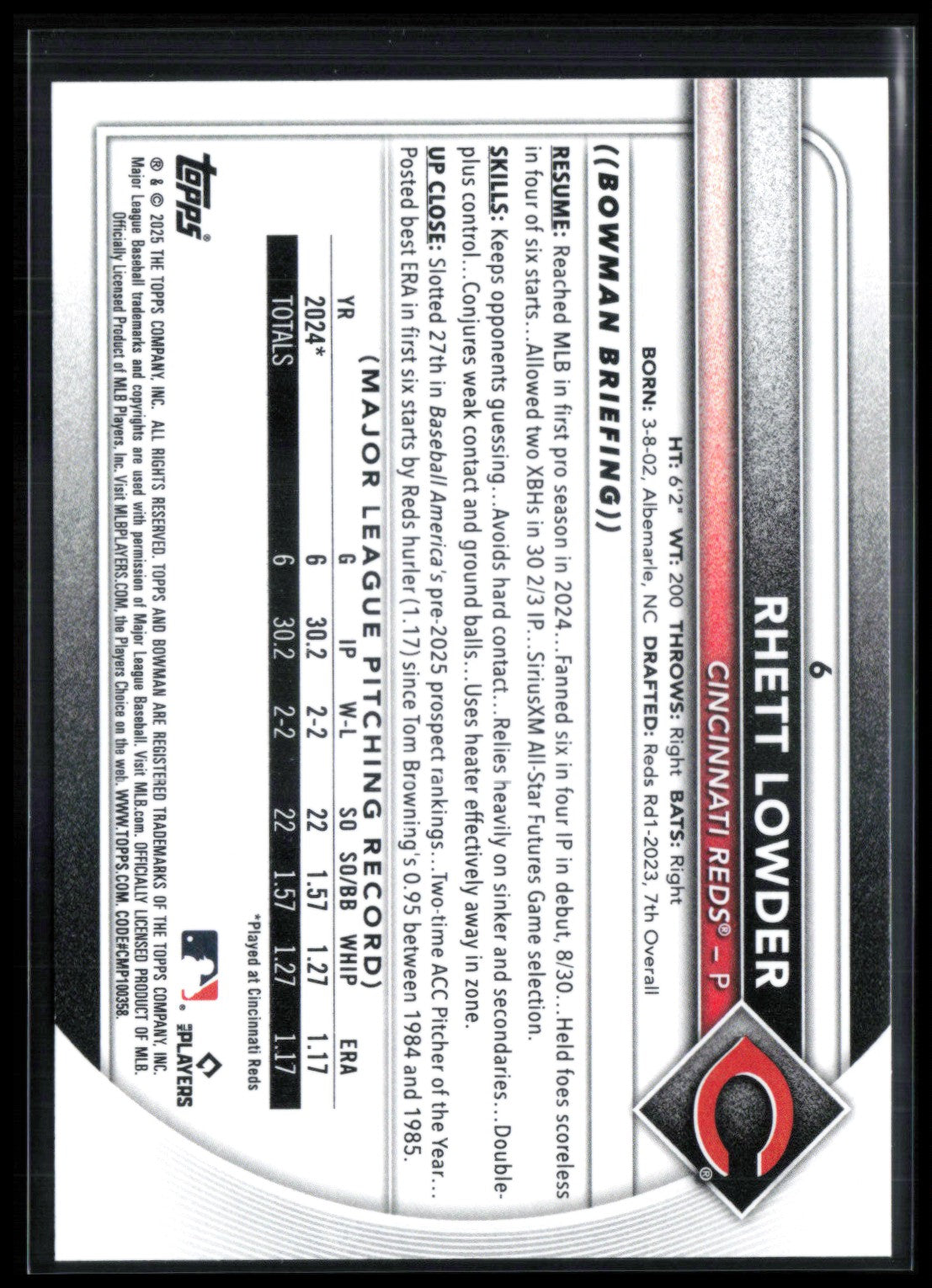 Rhett Lowder RC