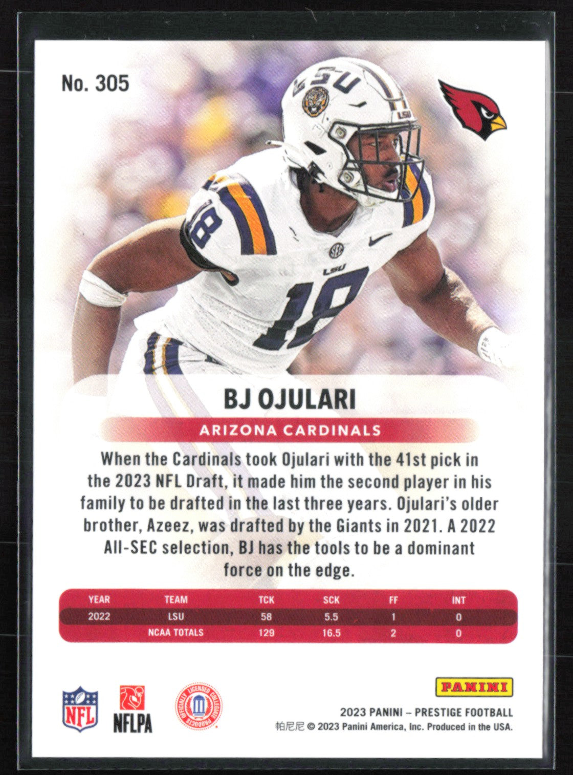 BJ Ojulari RC Red /399