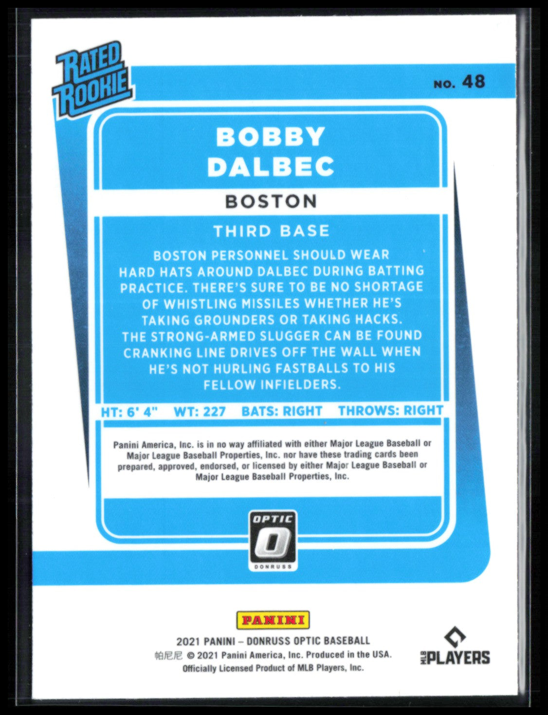 Bobby Dalbec RC