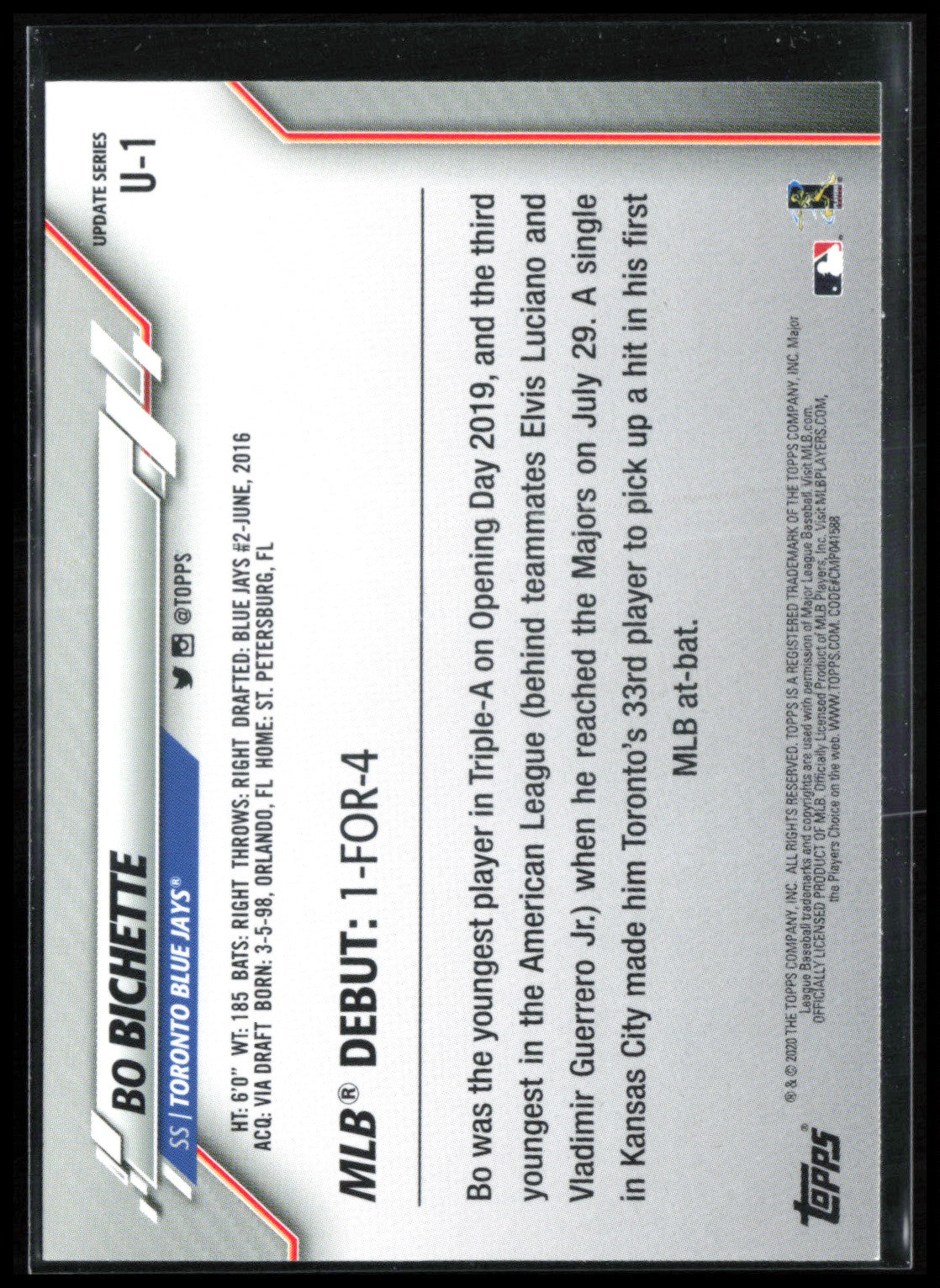 Bo Bichette RC