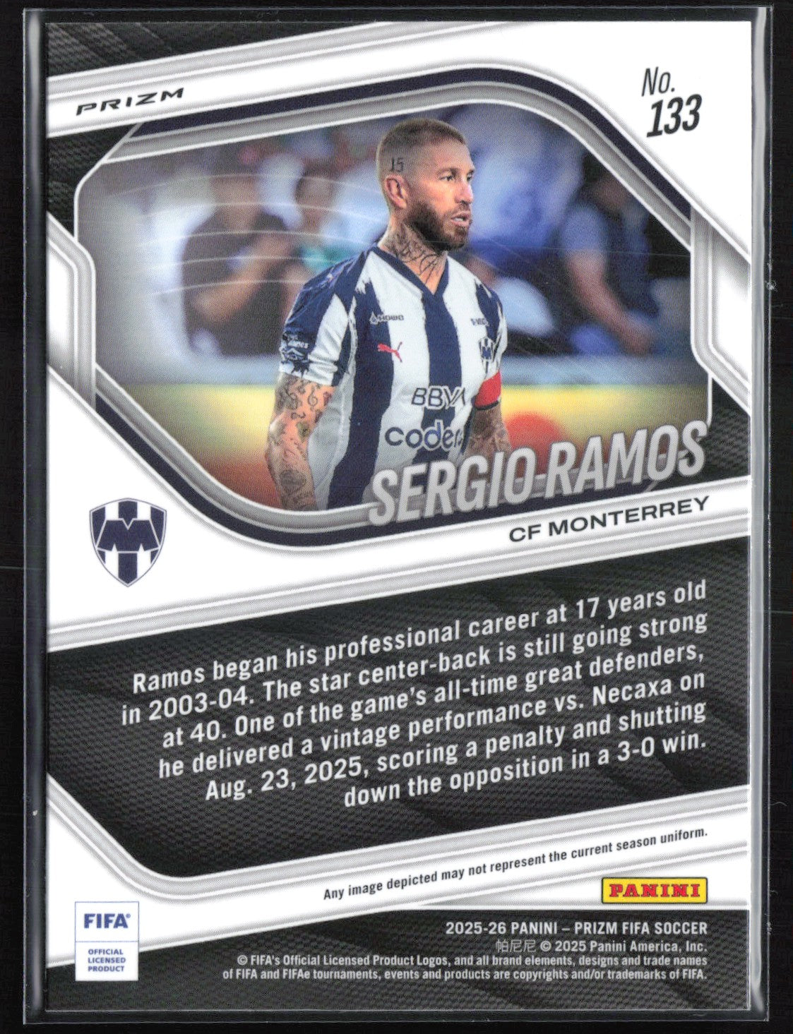 Sergio Ramos Mosaic Prizm