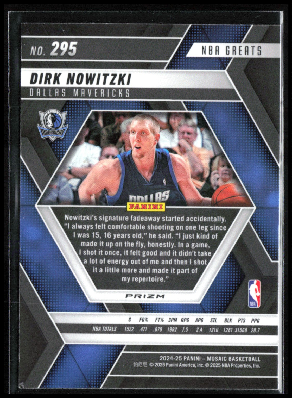 Dirk Nowitzki Laser