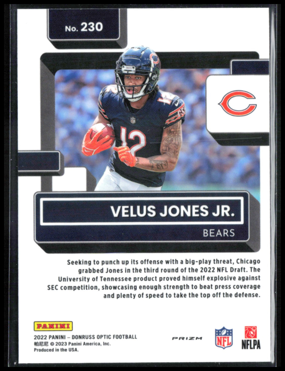 Velus Jones Jr. RC Purple Shock