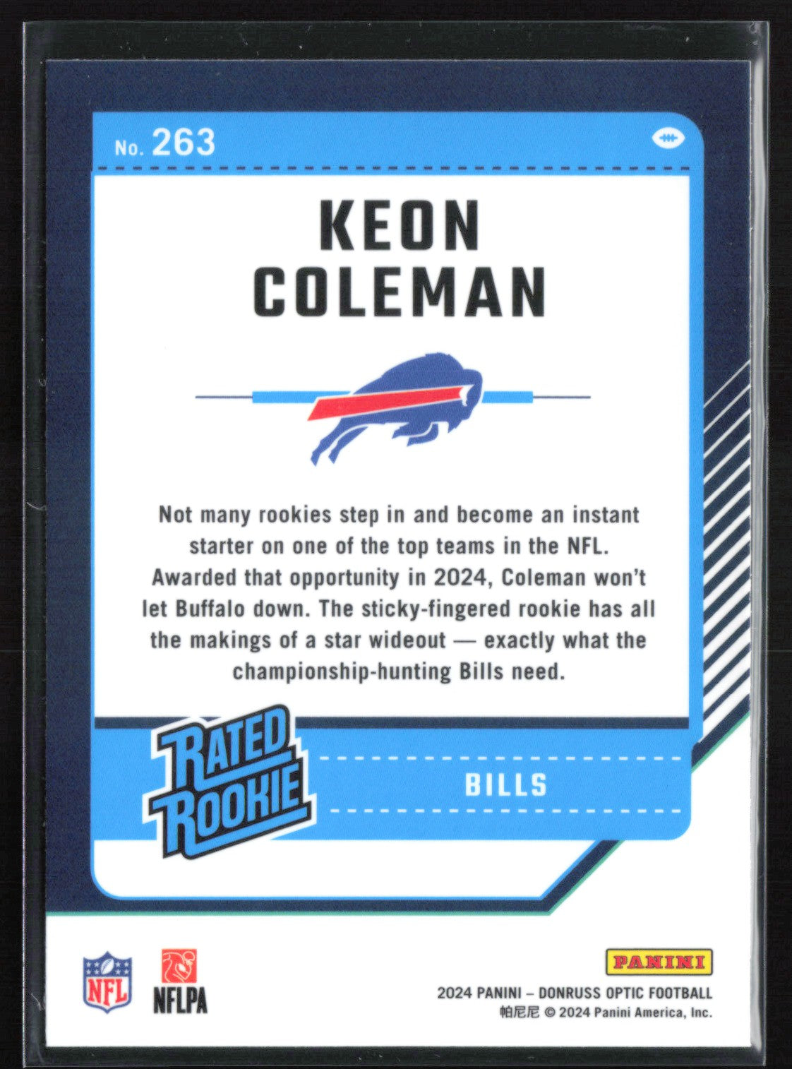 Keon Coleman RC