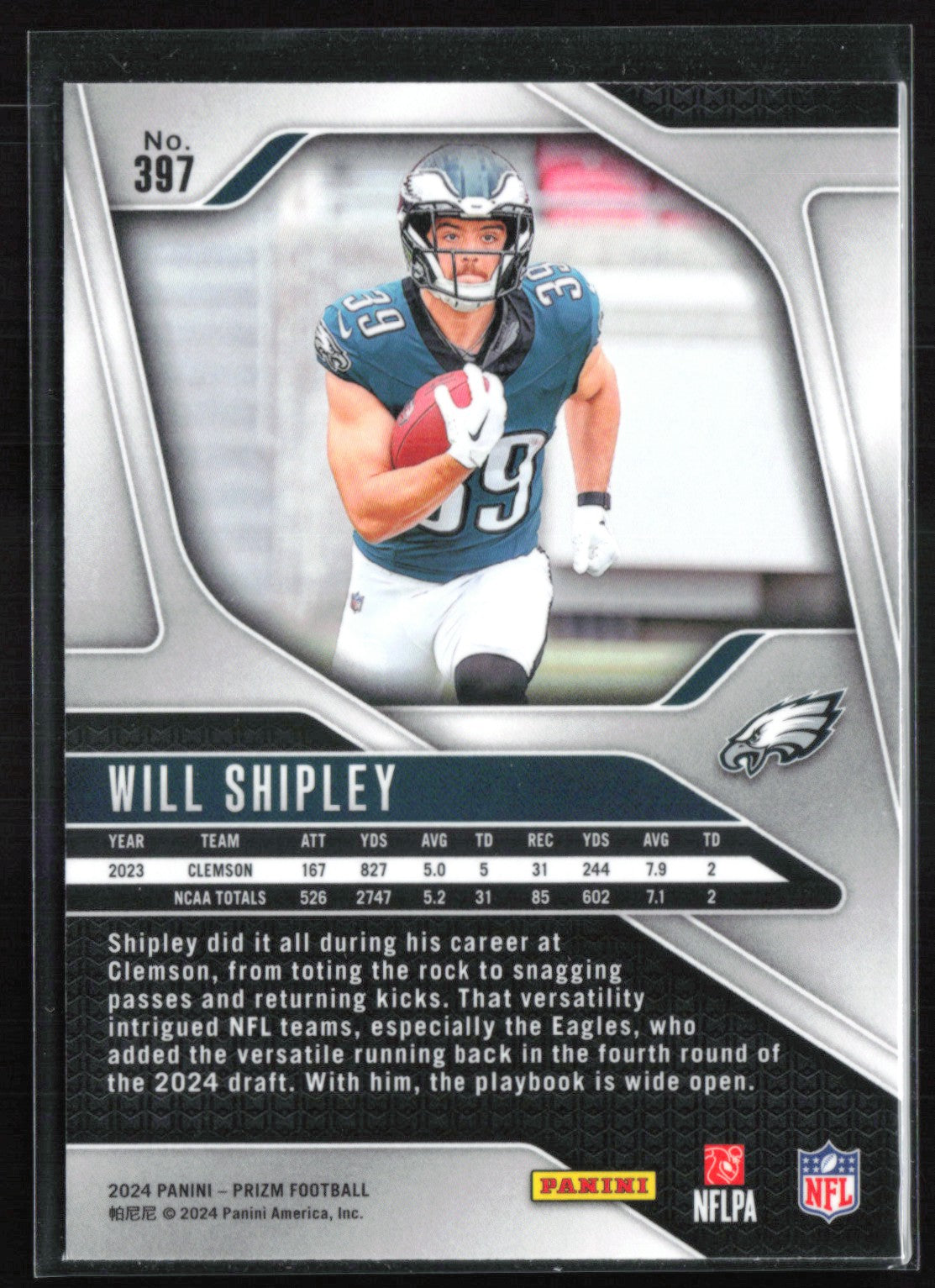 Will Shipley RC
