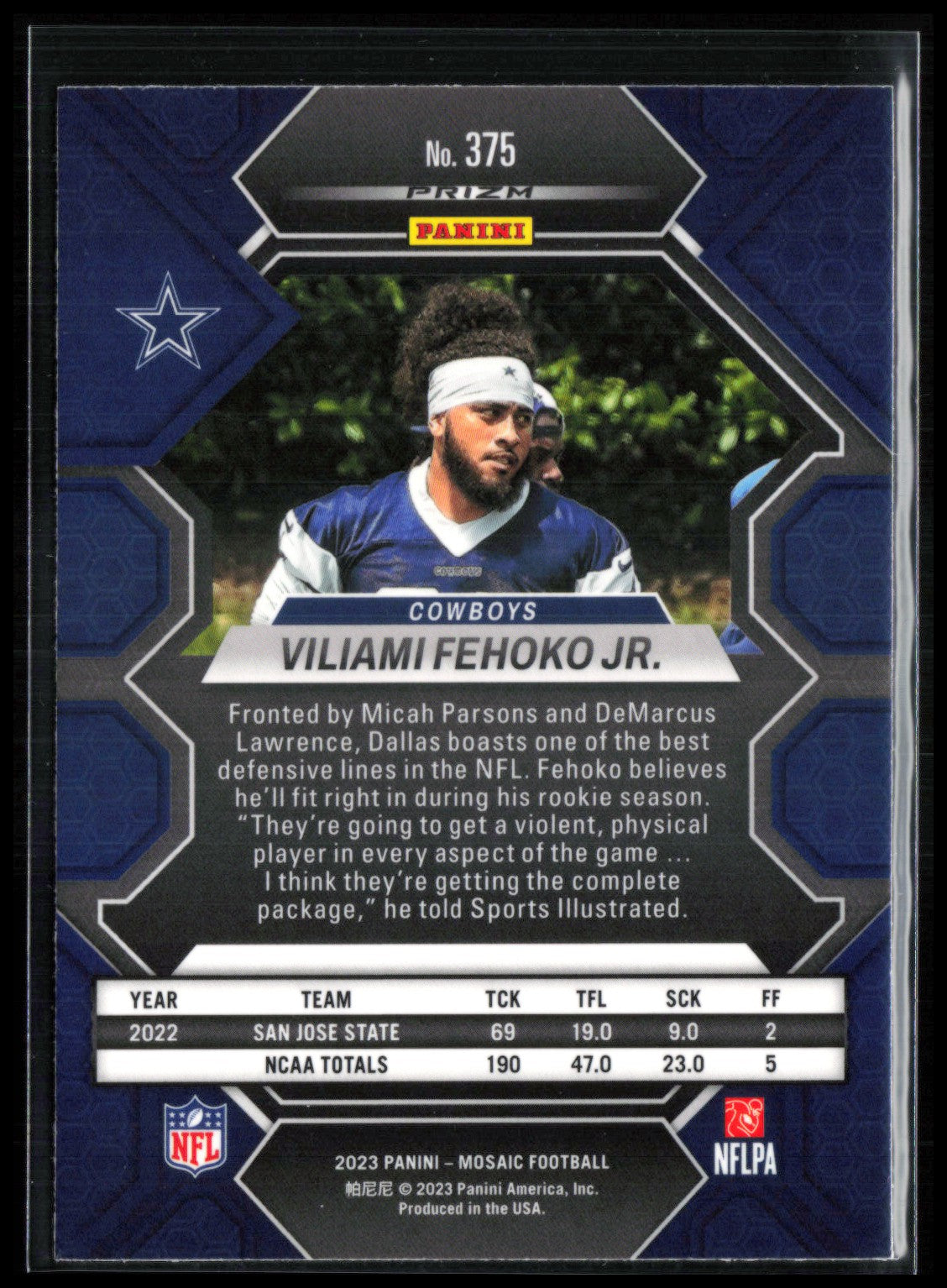 Viliami Fehoko Jr. RC Pink Camo